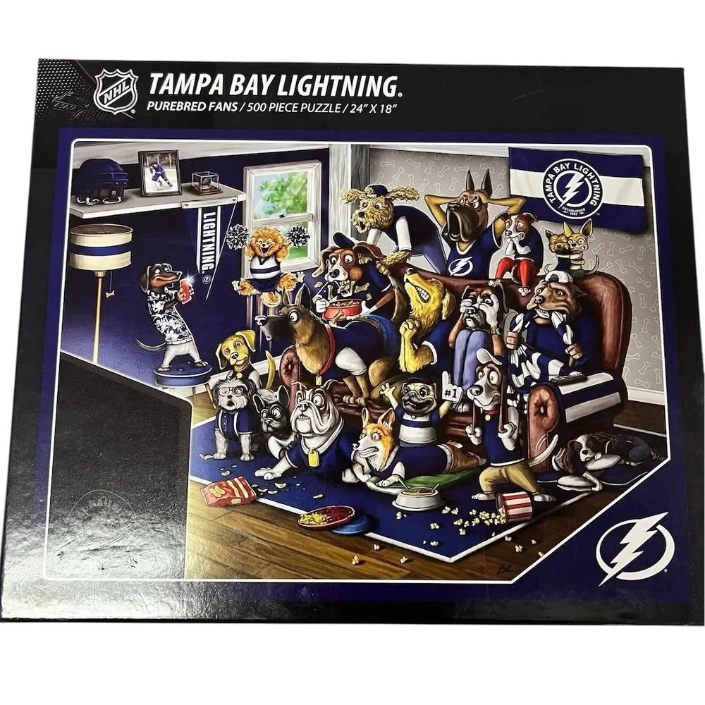 Tampa Bay Lightning 500 Piece Puzzle 24
